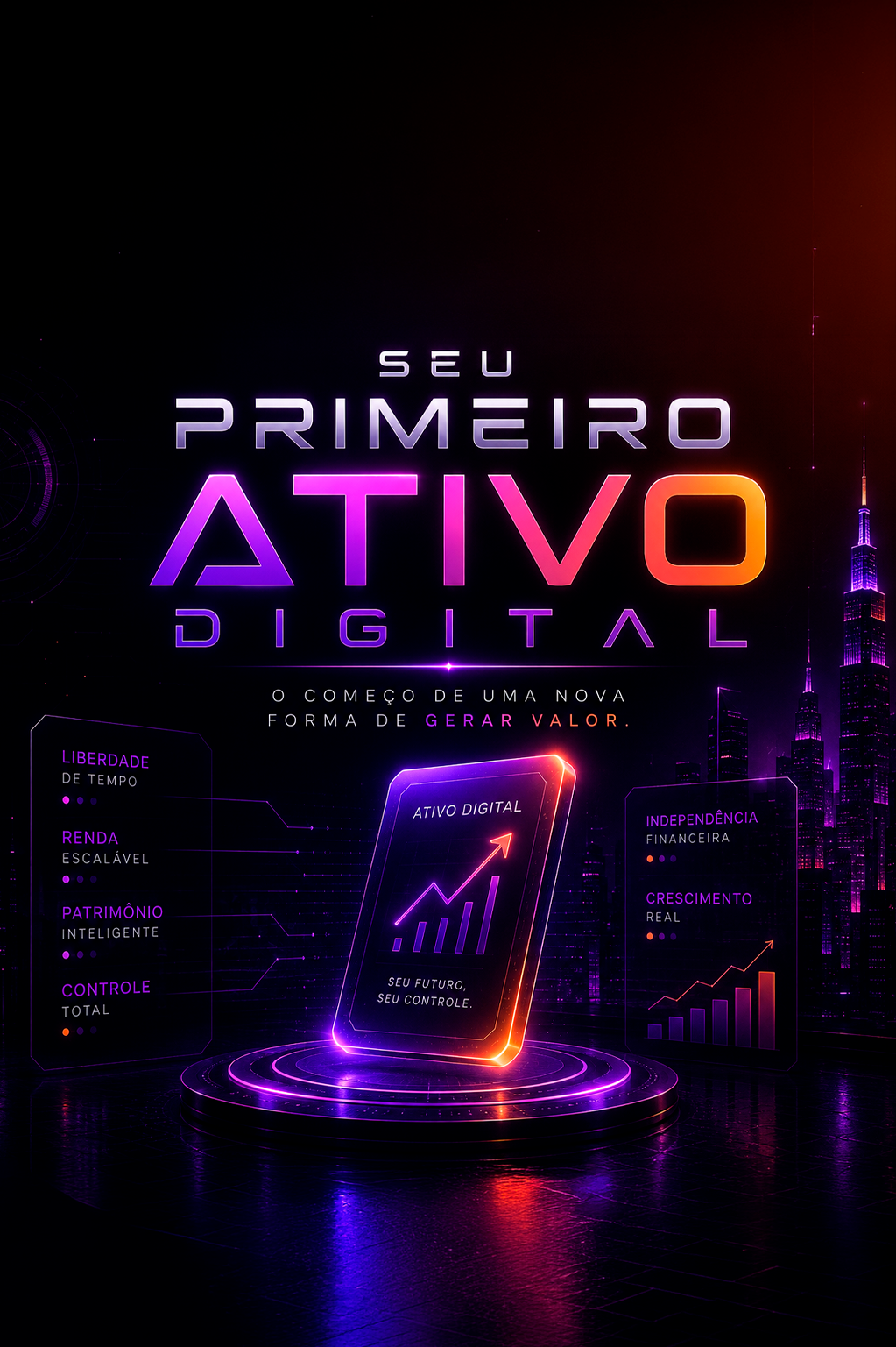 Seu primeiro ativo digital